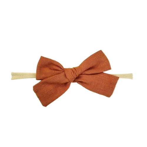 Victoria Bow Headband - Ginger