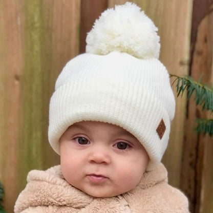 PomPom Toque - Ivory