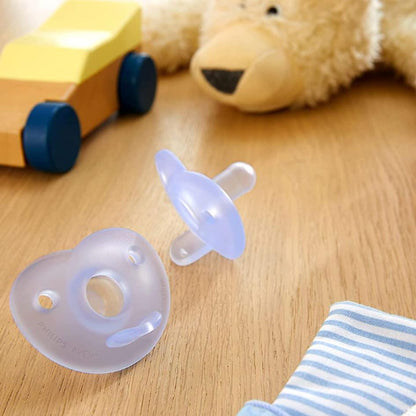 Soothie Heart Pacifier - Blue