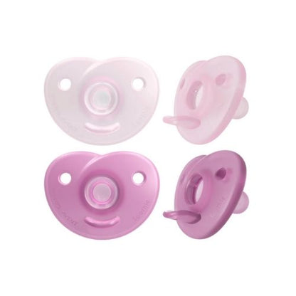 Soothie Heart Pacifier - Pink