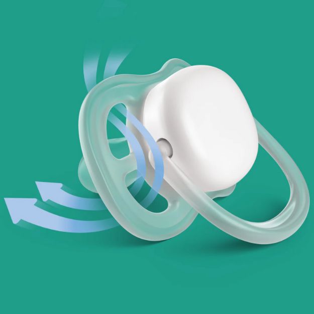 Ultra Air Nighttime Pacifiers - Blue