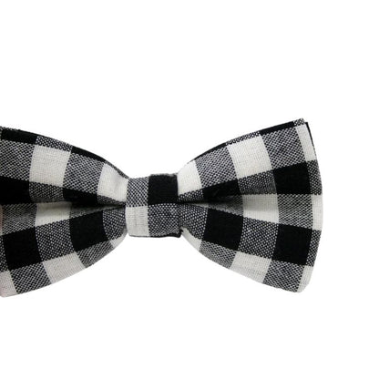 Bow Tie & Suspenders Set - Buffalo Plaid