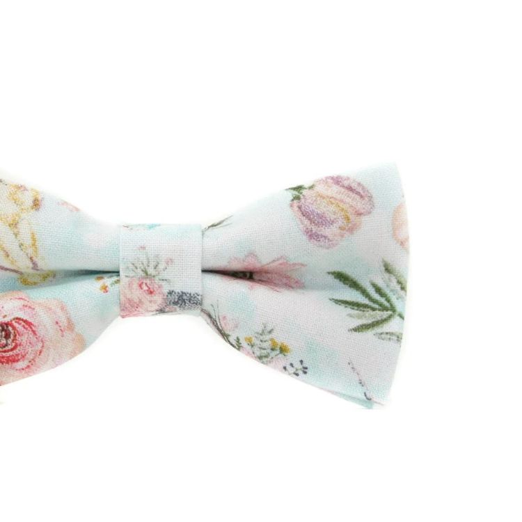 Bow Tie & Suspenders Set - Summer Floral
