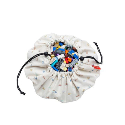 Mini Toy Storage Bag - Cars