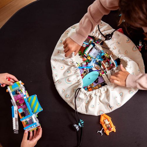 Mini Toy Storage Bag - Cars