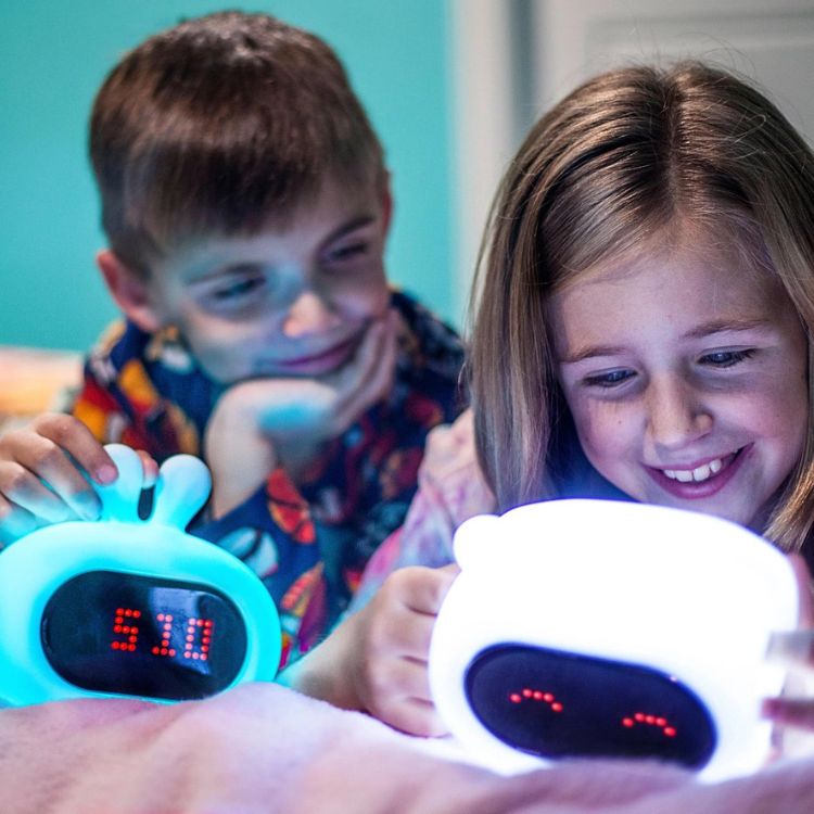 Lumipets® Bear Night Light with Emojis and Clock