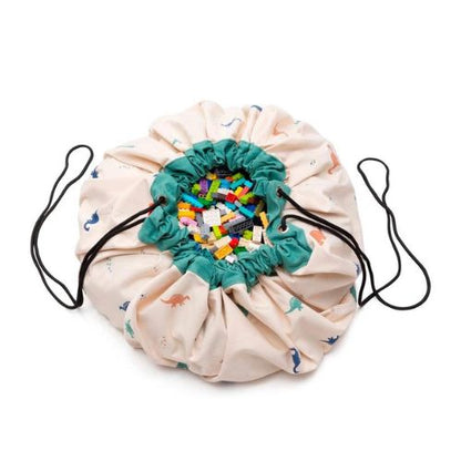 Large Toy Storage Bag - Dino